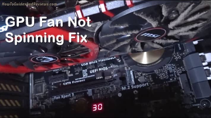 gpu fans not spinning vega 56