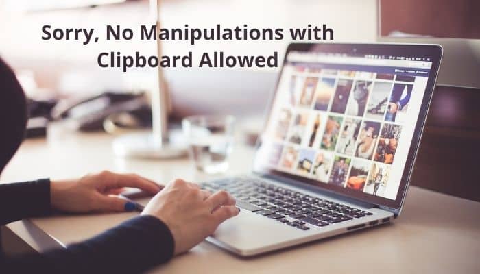 Ways To Fix Sorry No Manipulations With Clipboard Allowed On Macbook (3)