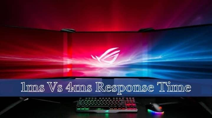 1ms vs 4ms Response Time