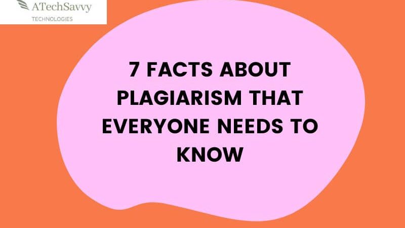 facts about plagiarism that everyone needs to know