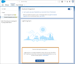 What About Salesforce Inbox And Lightning Sync?