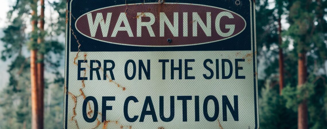 Err on the Side of Caution